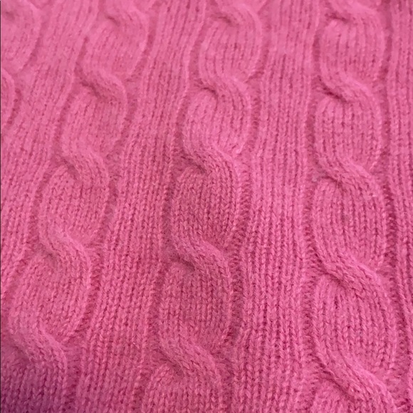 Polo Ralph Lauren Pink Cashmere Sweater girls size 12 - Picture 8 of 12